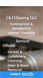 Mobile Screenshot of jandjcleaning.net